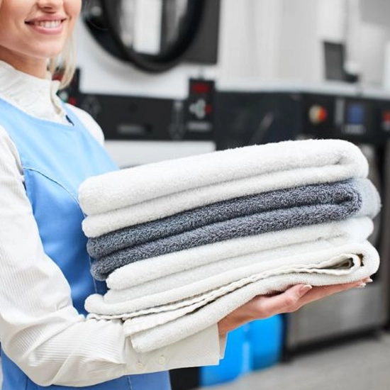 Household laundry cleaning and folding service for families and apartments across New Jersey