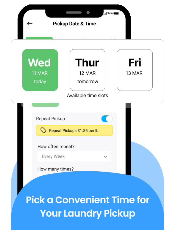 Pick or Update Laundry Delivery Date Easily in NJ