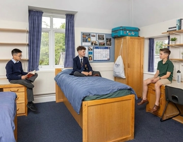 Boarding school laundry service for student bedding, blankets, linens, bath towels, and fabrics