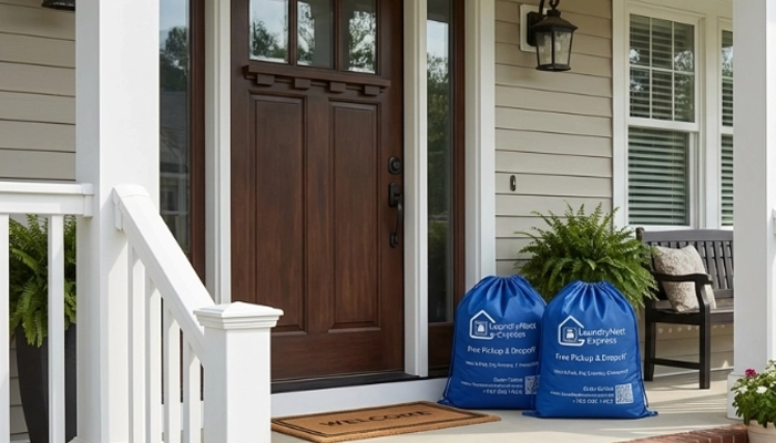 Doorstep laundry pickup and delivery service in Lincroft NJ with fast wash and fold and reliable turnaround