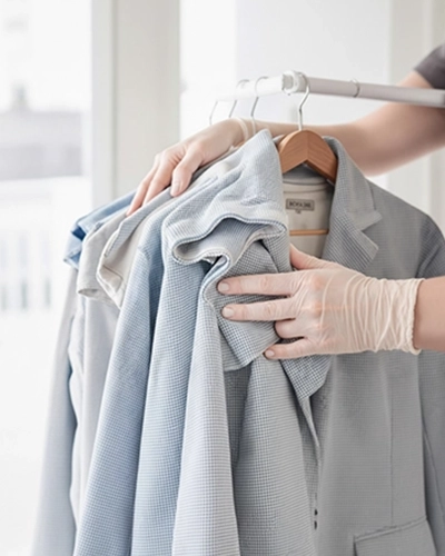 Professional dry stain removal service for removing tough stains from clothes in New Jersey