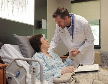 Hospice care unit laundry service in NJ for patient linens, bedding, gowns, and towels