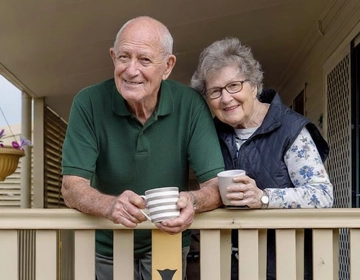 Independent senior living laundry service in NJ for linens, bedding, towels, and clothing care