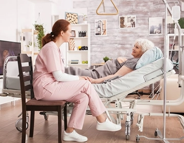 Long term care facility laundry service in NJ for bedding, linens, towels, and resident clothing