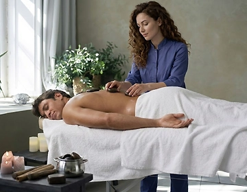 Massage studio laundry service for towels, spa linens, sheets, therapy fabrics, and robes