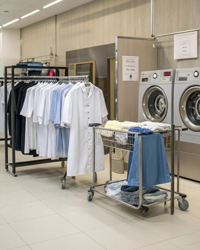 Peak time laundry support in NJ for busy spa businesses with fast linen pickup and cleaning