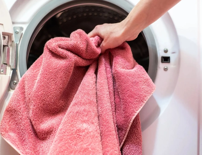 Different types of towels professional laundry service for bath, spa, gym, pool, and kitchen use