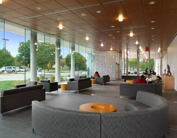 University residence hall laundry service for student linens, bedding, bath towels, and fabrics