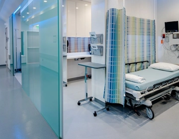 Urgent care center laundry service for medical linens, patient gowns, and clinic towels